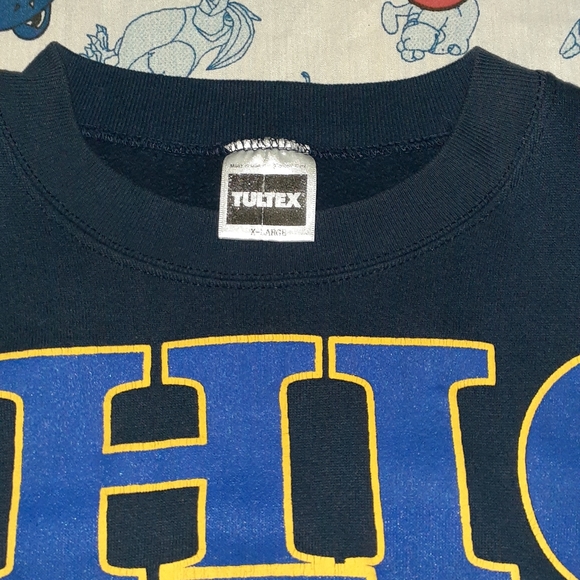 90s Michigan Wolverines Sweatshirt Vintage Football Hockey Basketball Fab 5 - Picture 3 of 5